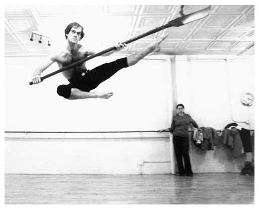 William Soleau rehearsing Denishawn's 